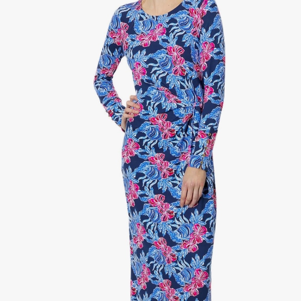 Lilly Pulitzer Women's Bryson Long Sleeve Maxi Dress